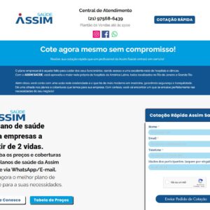 LANDING PAGE – EXCLUSIVO DE OPERADORAS